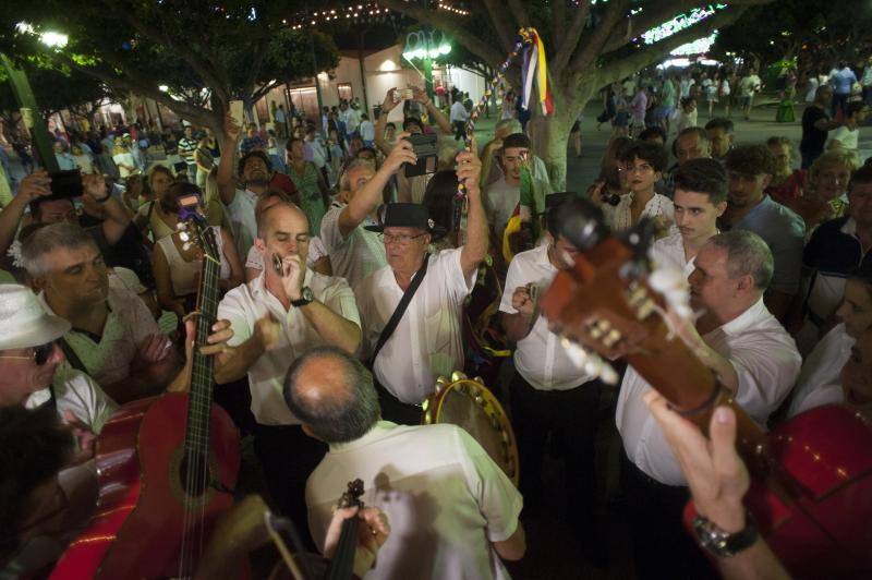 Ambiente en el Cortijo de Torres en la jornada del viernes.