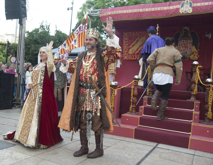 Fotos: La Cabalgata Histórica cierra la Feria de Málaga 2018