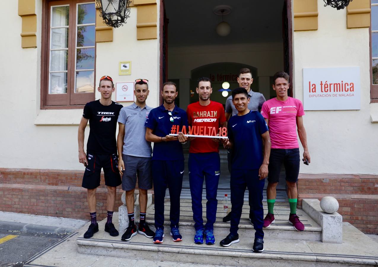 Málaga es protagonista en la Vuelta Ciclista España 2018. La etapa inicial y hasta otras tres tocan tierras malagueñas en una edición en la que hasta la canción oficial es de una malagueña. Aquí recogemos las mejores imágenes del paso por Málaga.