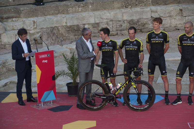 Presentación de la prueba en el Teatro Romano