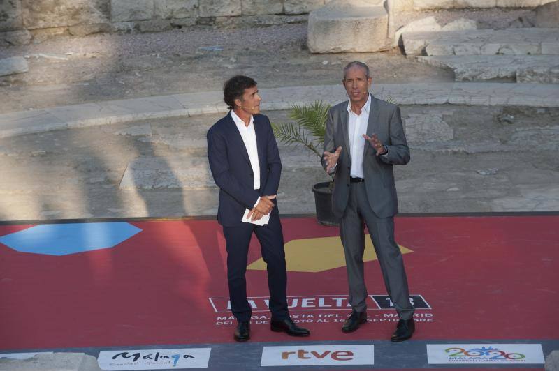 Presentación de la prueba en el Teatro Romano