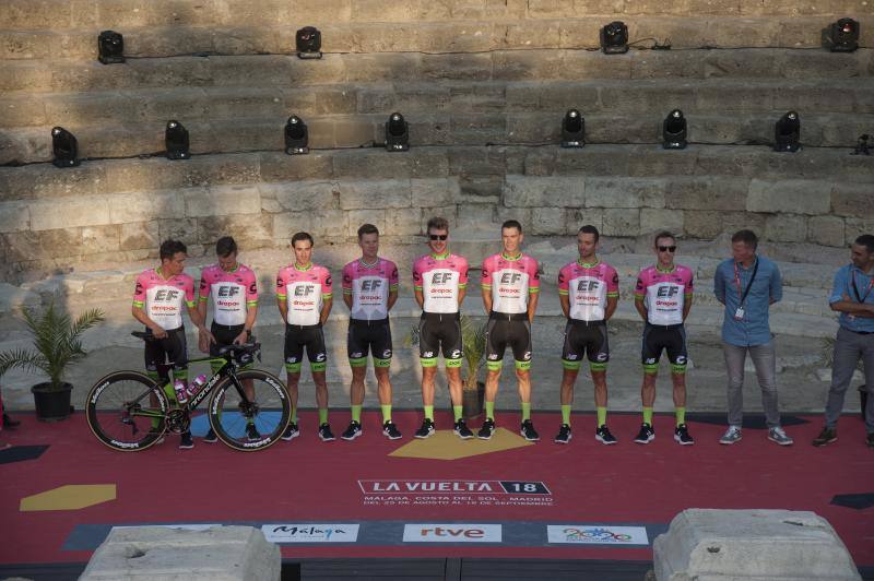 Presentación de la prueba en el Teatro Romano