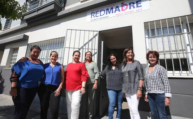 Parte del equipo de Red Madre