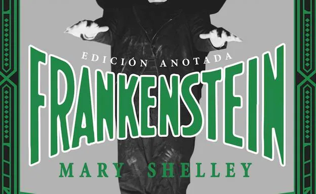 Portada de la edición anotada de 'Frankenstein'.