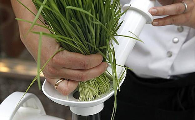 Imagen principal - Dadas las frutas y verduras, pueden elaborarse batidos muy nutritivos. 