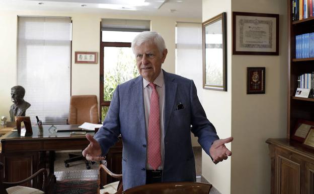 José Luis Sánchez Domínguez, en su despacho.