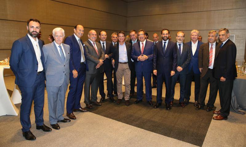 El desayuno-coloquio en colaboración con la Fundación Cajasol se celebró en el Hotel Barceló