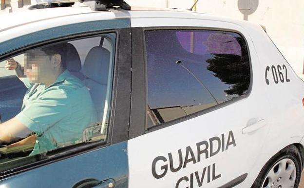 Un coche de la Guardia Civil. 