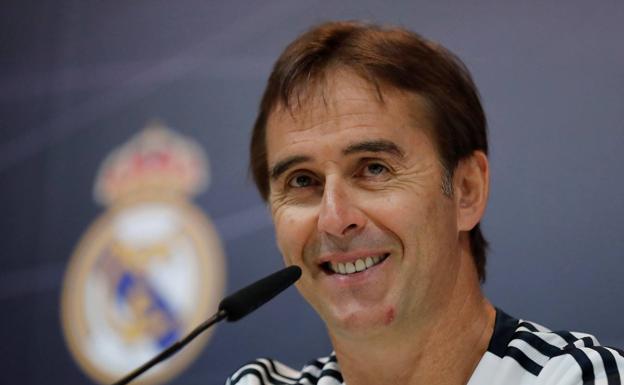 Julen Lopetegui, entrenador del Real Madrid. 