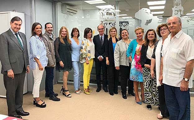 Imagen del jurado reunido en el fallo