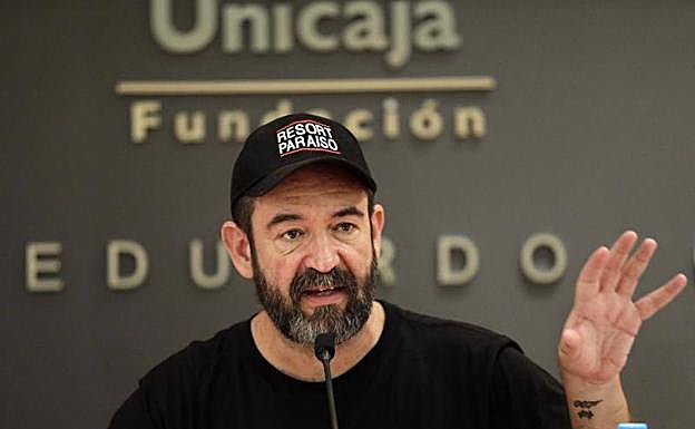 Enrique García, en la presentación de este martes. 