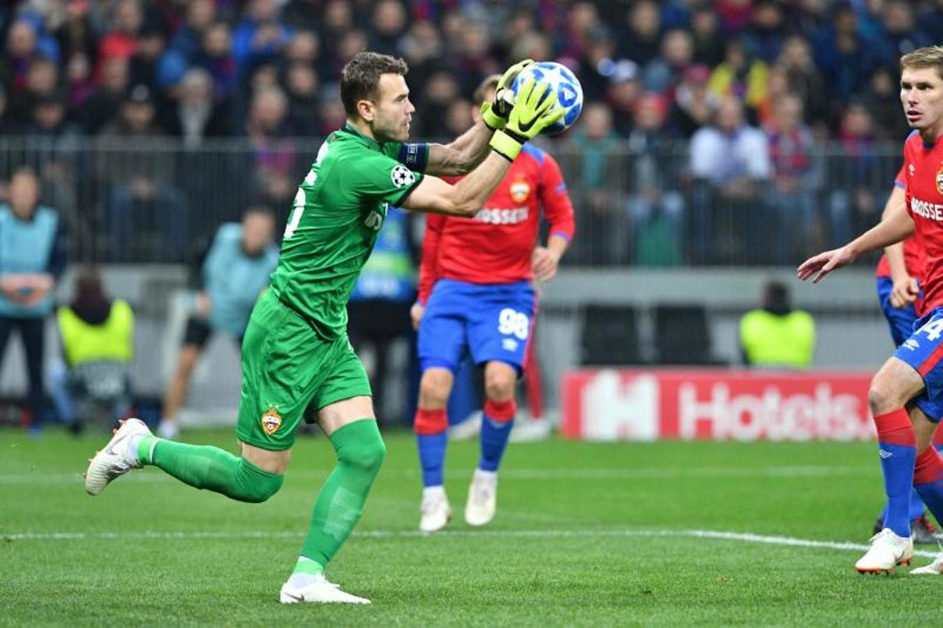 Fotos: El CSKA-Real Madrid, en imágenes