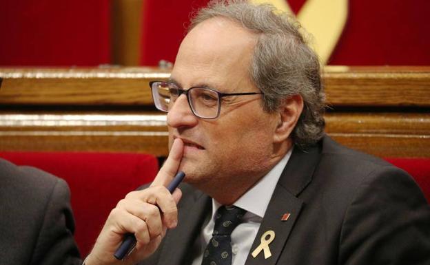 El presdisente de la Generalitat, Quim Torra.