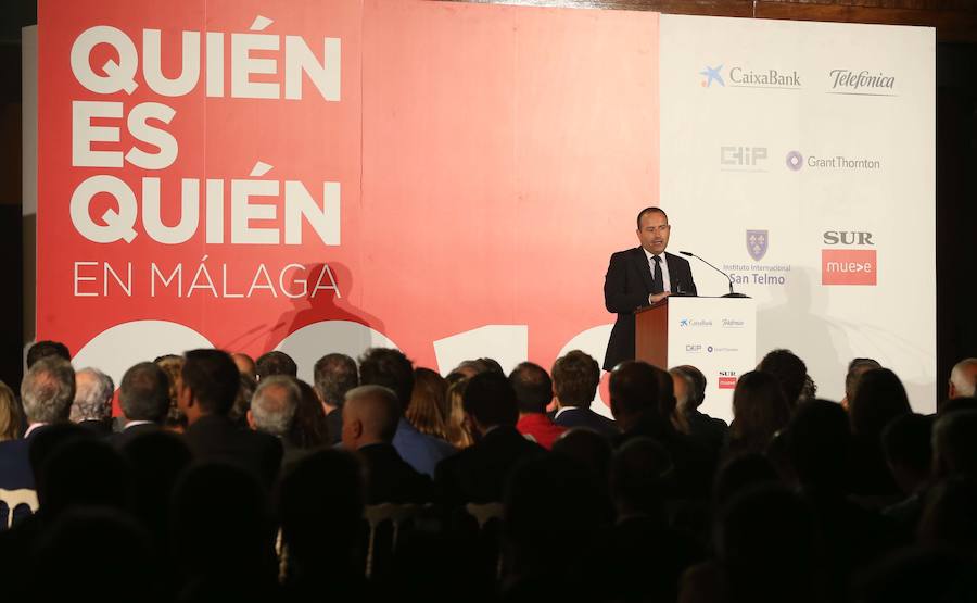 Así ha sido la presentación del directorio de empresas de Málaga 'Quién es quién'.