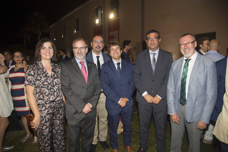 Ana Barreales, Gonzalo Sichar, José Miguel Aguilar, Emilio Fuentes, Javier Recio y Antonio Lara