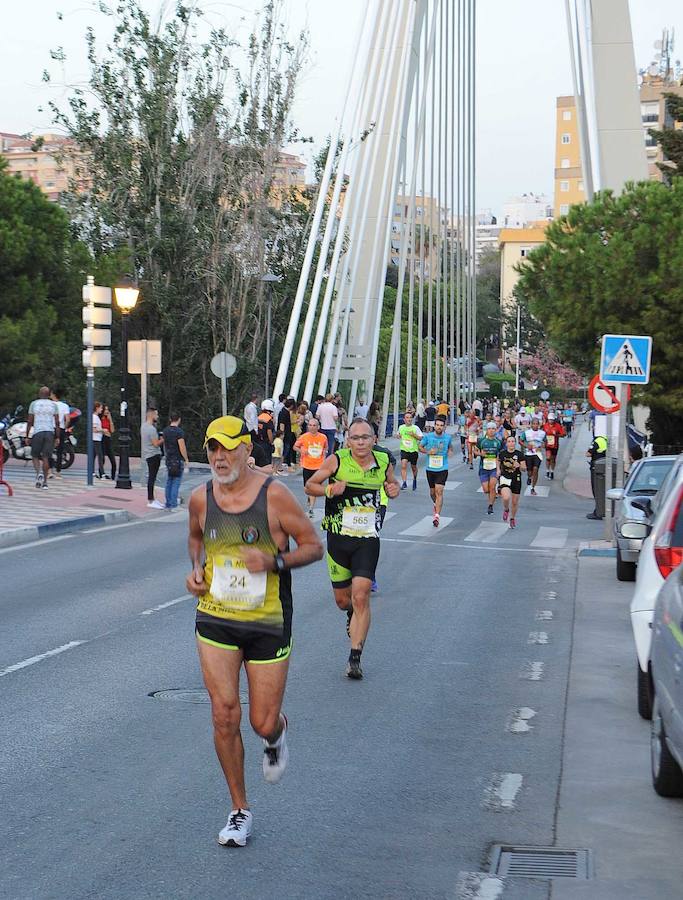 El Cueva de Nerja arrasa en la prueba, que fue nocturna