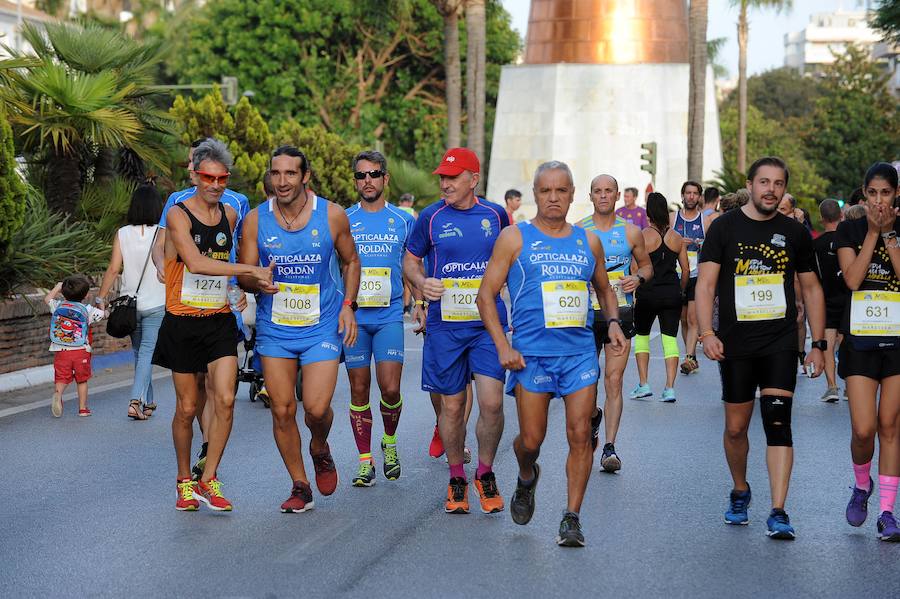 El Cueva de Nerja arrasa en la prueba, que fue nocturna