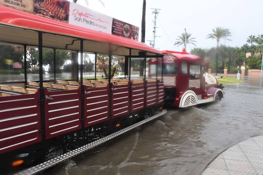 Aemet eleva a naranja el aviso por precipitaciones