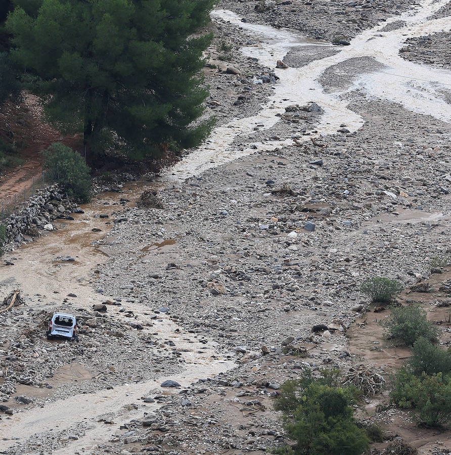 Las lluvias provocan incidencias en distintos puntos de la provincia