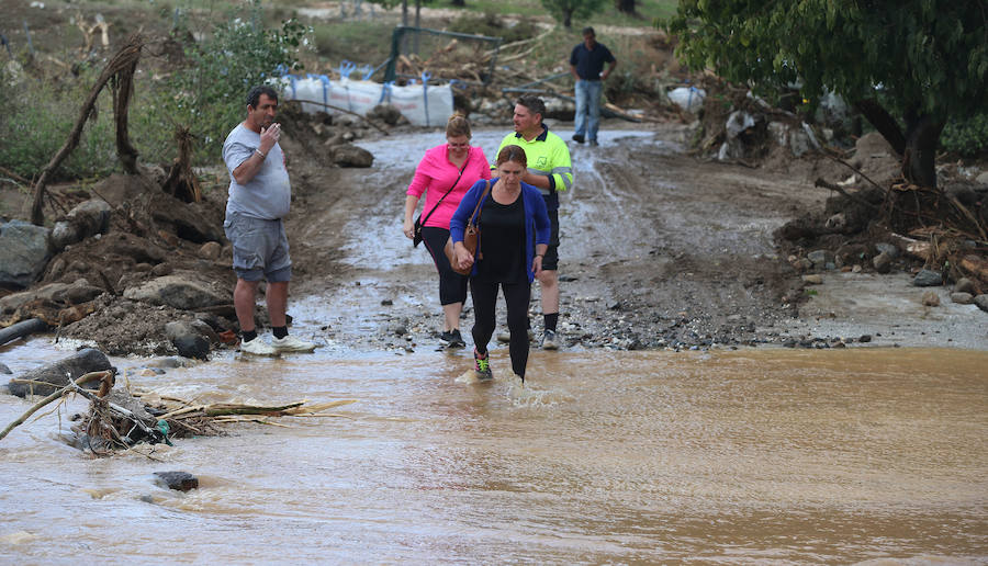 Las lluvias provocan incidencias en distintos puntos de la provincia