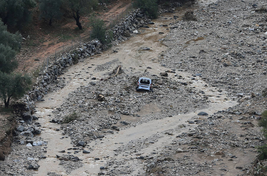 Las lluvias provocan incidencias en distintos puntos de la provincia