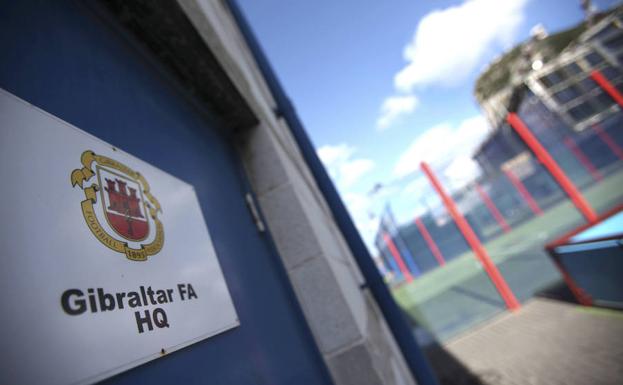 Sede de la Federación de fútbol de Gibraltar.