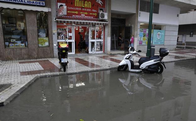 La lluvia afectó la pasada semana a los barrios más antiguos de la capital.