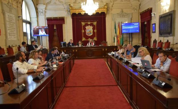 Momento de la comisión de Medio Ambiente. 