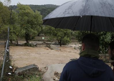 Imagen secundaria 1 - La mayor tromba que ha sufrido la provincia de Málaga