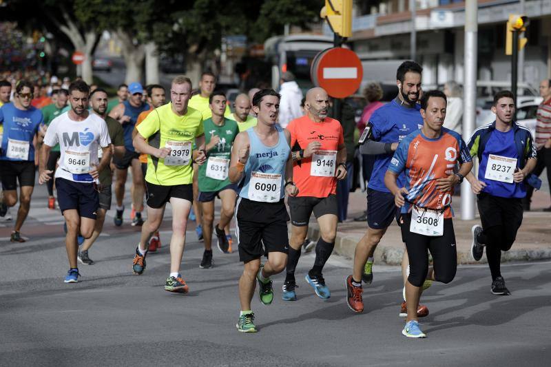 Más de 18.000 personas corrieron por las calles de Málaga en la 40 edición de esta tradicional prueba popular