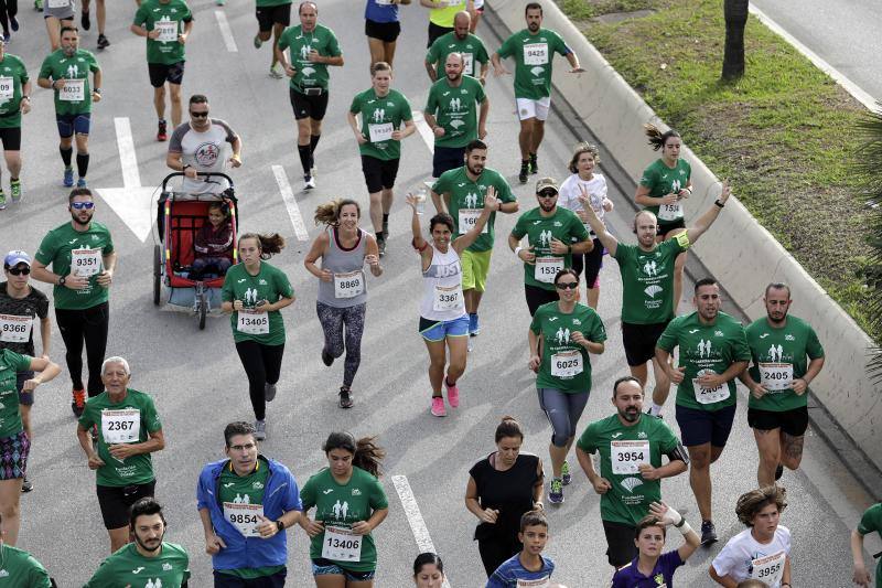 Más de 18.000 personas corrieron por las calles de Málaga en la 40 edición de esta tradicional prueba popular