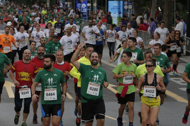 Más de 18.000 personas corrieron por las calles de Málaga en la 40 edición de esta tradicional prueba popular