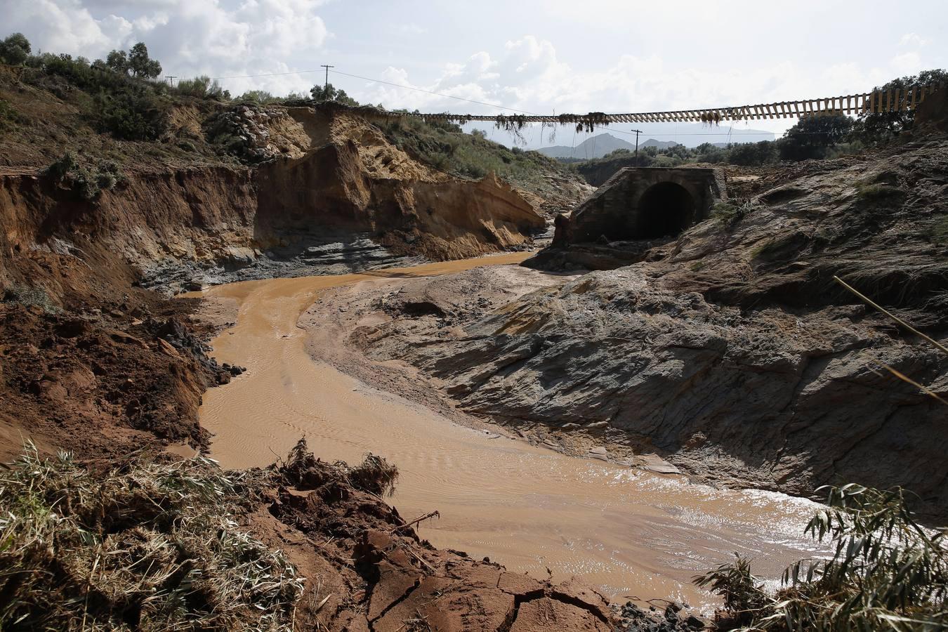 Bobadilla, Campillos, Teba, Casarabonela, Ardales y Estepona se llevan lo peor de la alerta roja que ha dejado registros históricos