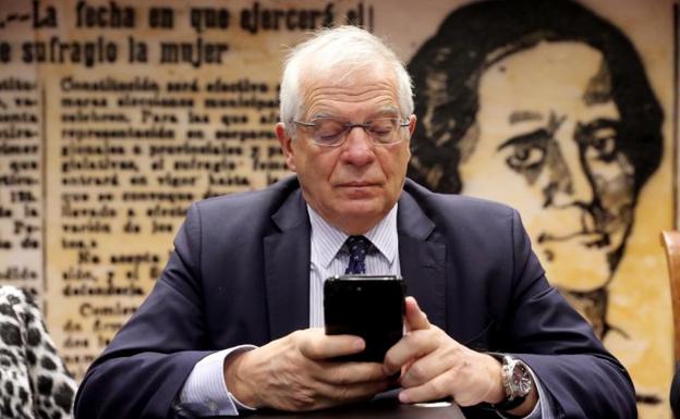 El ministro de Asuntos Exteriores, Josep Borrell. 