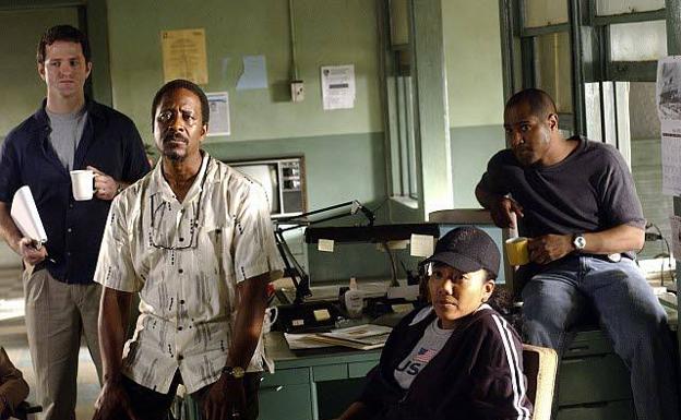 Parte del equipo de detectives de 'The Wire'.