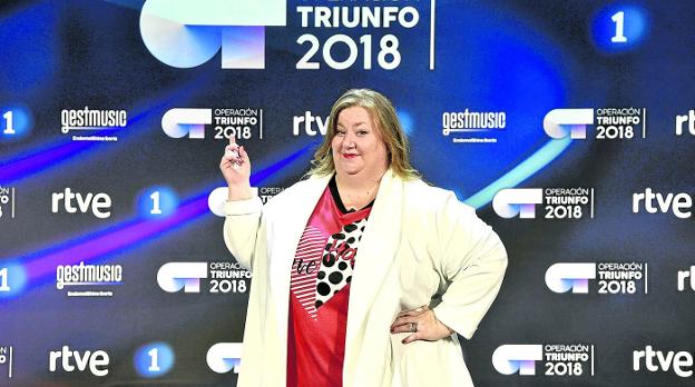 Itziar Castro, en la imagen en la presentación de 'OT', es la primera profesora despedida en las diez ediciones del programa. :: TVE