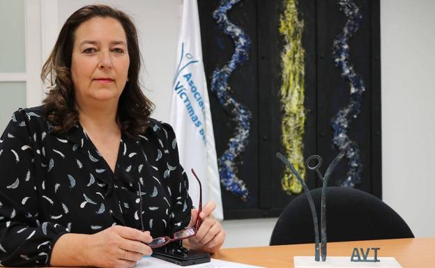 Maite Araluce, presidenta de la Asociación Víctimas del Terrorismo.