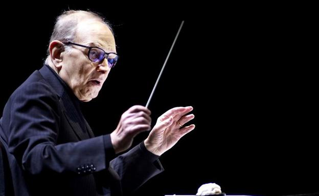 El compositor italiano Ennio Morricone. 