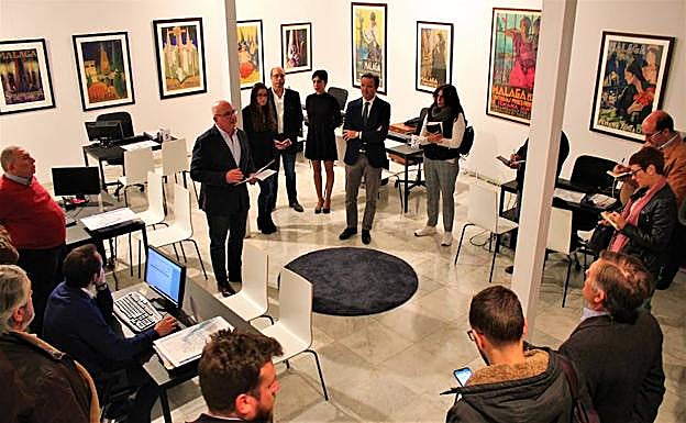 Responsables de la Agrupación en la Oficina del Abonado. 