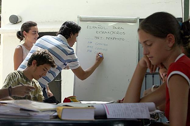 Clases de español para extranjeros en Málaga. :: c. m.