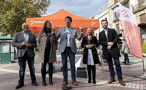 Juan Marín celebra que Cs duplica su intención de voto «incluso en el CIS de Susana Díaz»