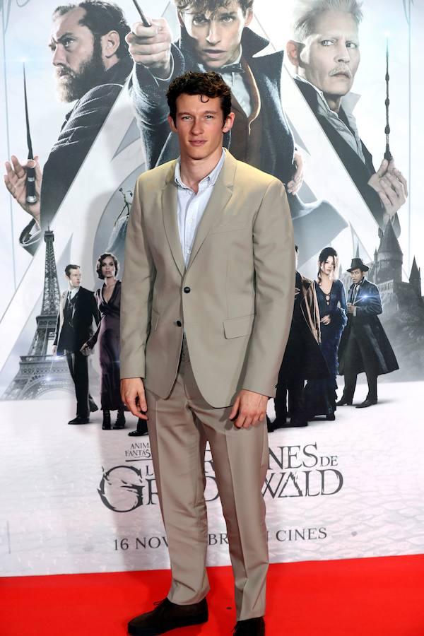 Los actores de la nueva película posaron durante el preestreno en Madrid