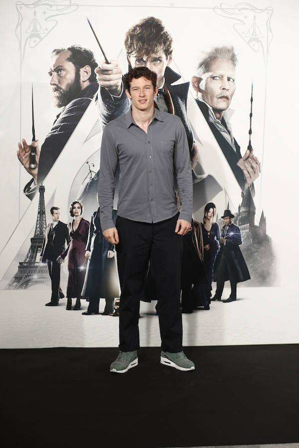 Los actores de la nueva película posaron durante el preestreno en Madrid