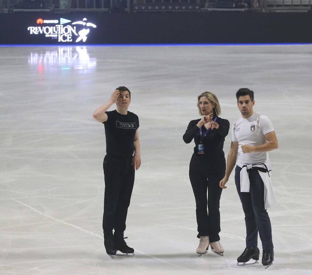 Los protagonistas ya ensayan el espectáculo que tendrá lugar este sábado