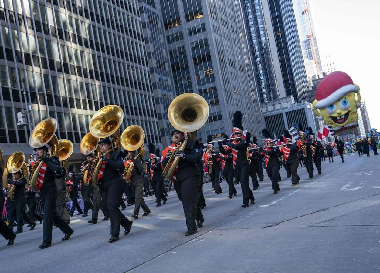 Este jueves ha tenido lugar el tradicional desfile organizado por Macy's en Manhattan, Nueva York, por motivo de esta festividad