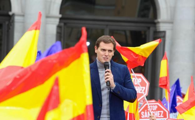 Elbert Rivera, líder de Ciudadanos.