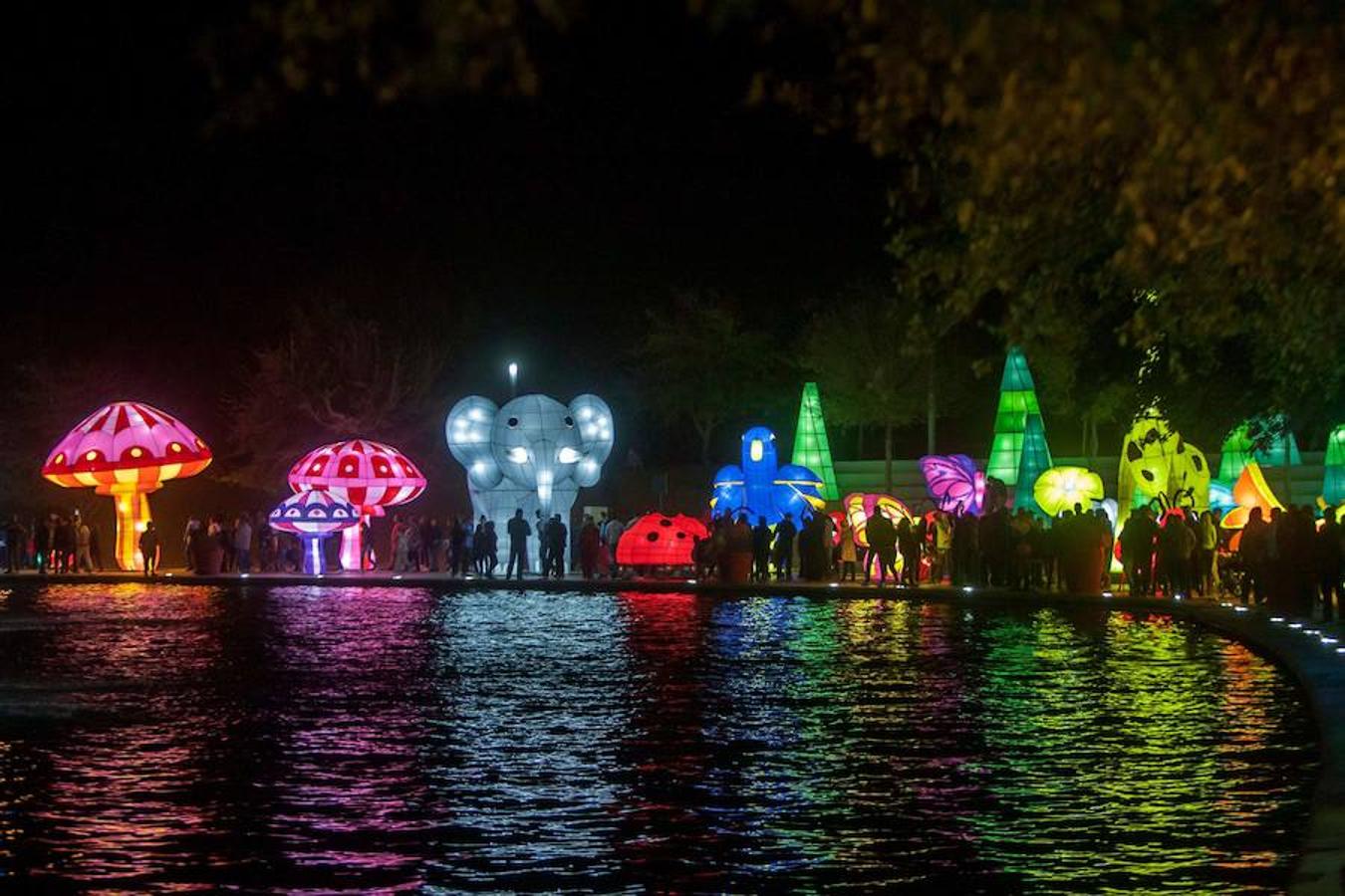 El acontecimiento luminoso comenzó el pasado jueves por las calles de la ciudad mexicana de Monterrey