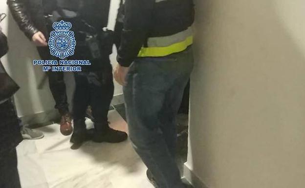 Vídeo de la detención de los miembros de la banda de sicarios.