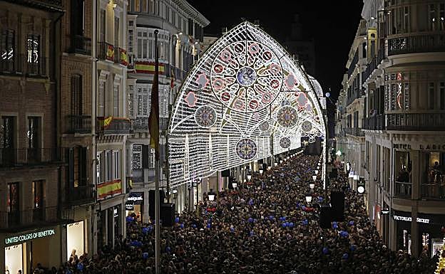Desmienten que una asociación musulmana se haya quejado por el alumbrado de la calle Larios