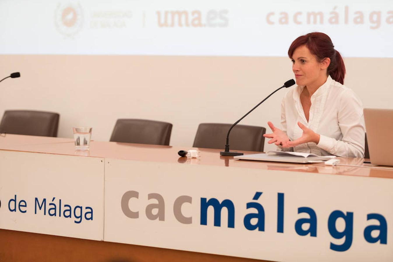 Las fotografías de esta jornada sobre tipografía organizada por la UMA y celebrada en el CAC Málaga